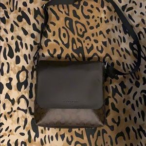 NWOT Brown Coach messenger Signature Coated Canvas
